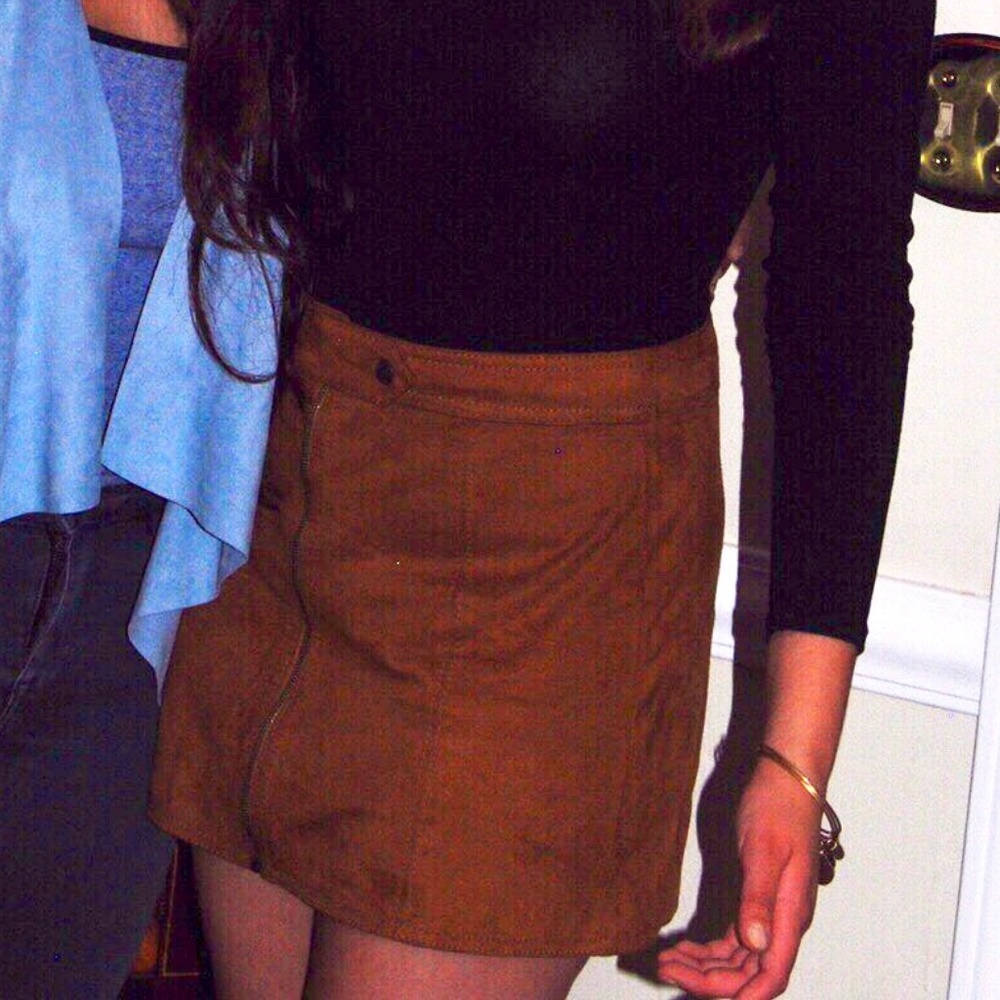 American Eagle Suede Skirt